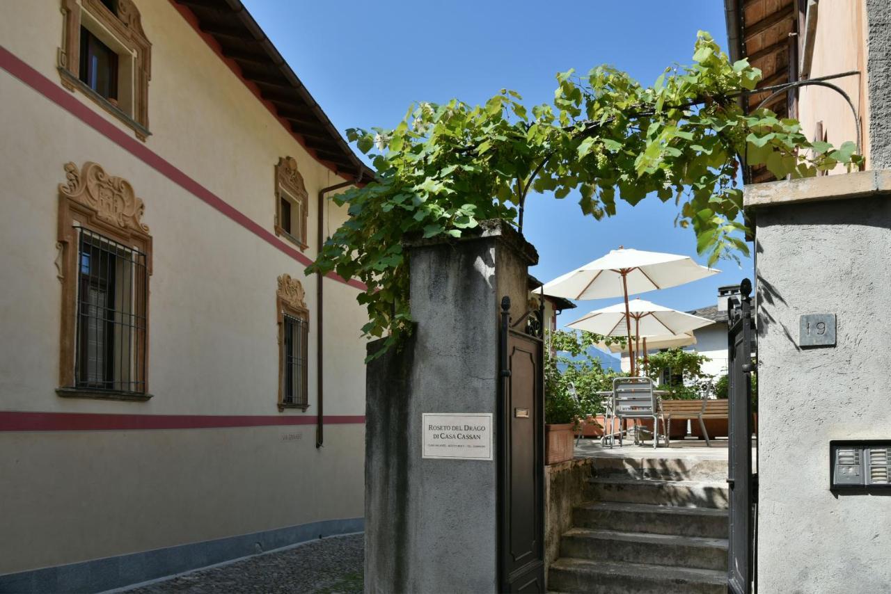 Willa Il Drago Al Roseto Del Drago San Bernardo  Zewnętrze zdjęcie